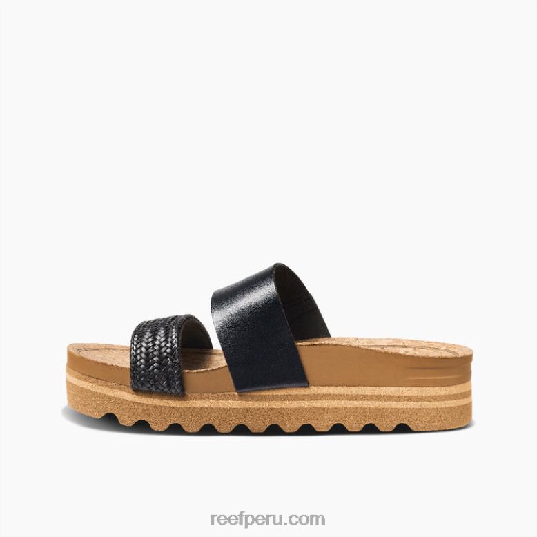 cojín vista hola trenza negra 0RZL215 mujer Reef
