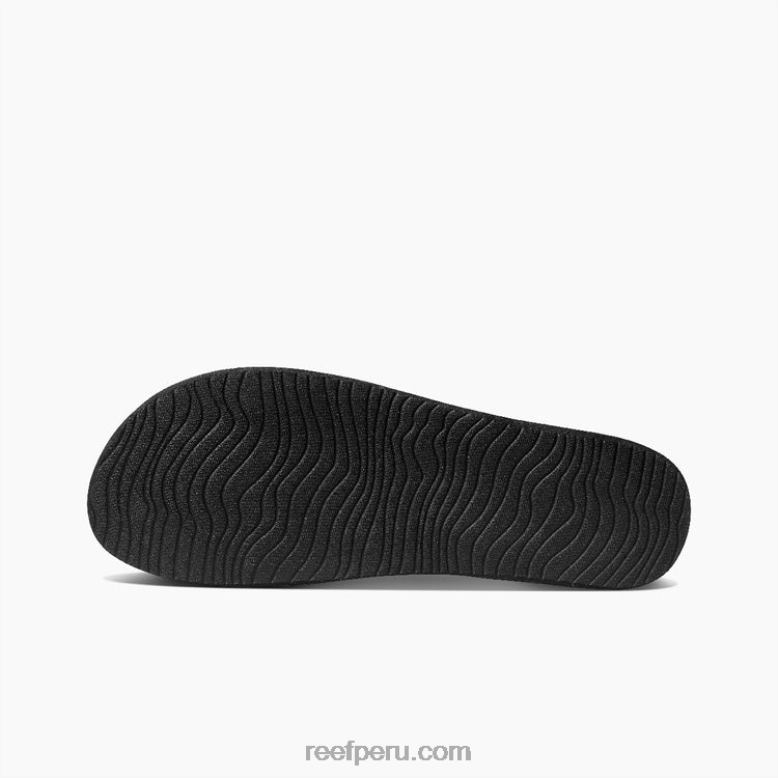 cojín vista negro 0RZL272 mujer Reef