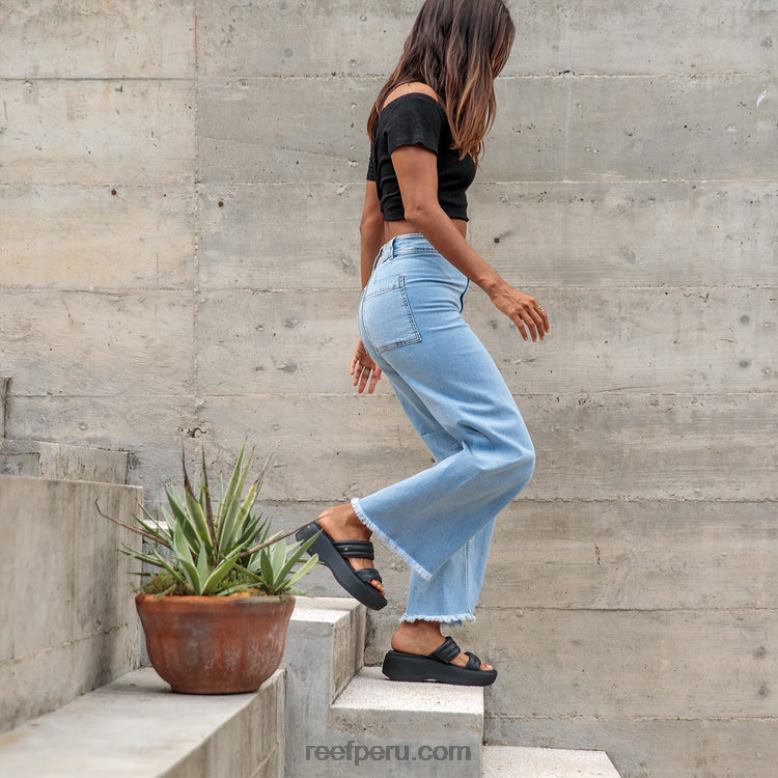 lofty lux hola negro 0RZL245 mujer Reef