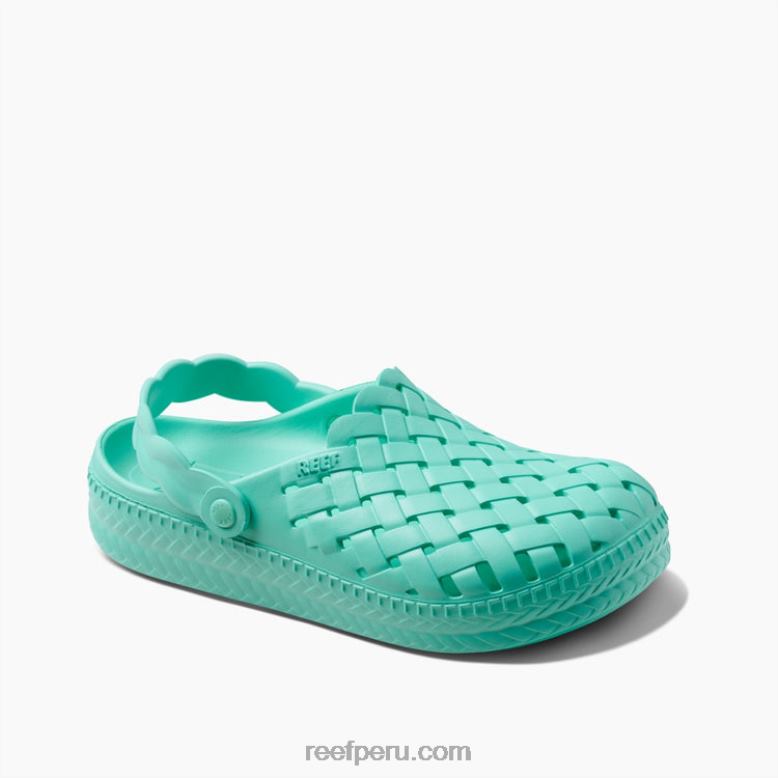 salvia de agua verde azulado neón 0RZL2226 mujer Reef