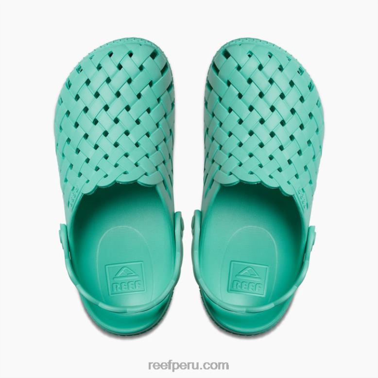 salvia de agua verde azulado neón 0RZL2226 mujer Reef
