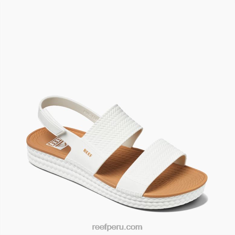 vista de agua de arrecife blanco/bronceado 0RZL226 mujer