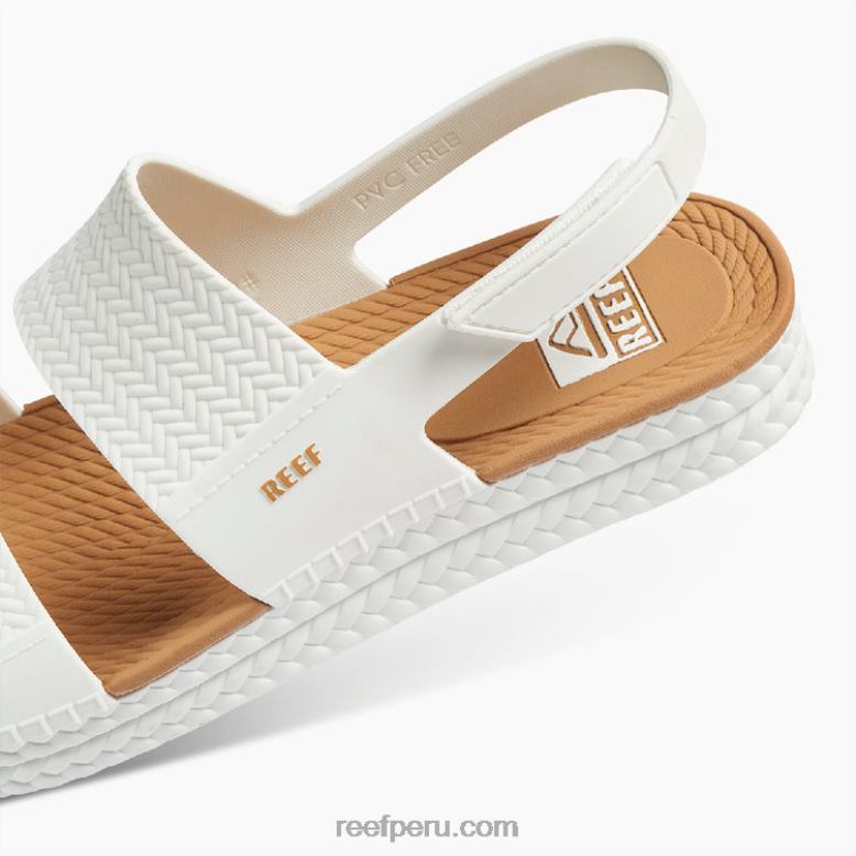 vista de agua de arrecife blanco/bronceado 0RZL226 mujer