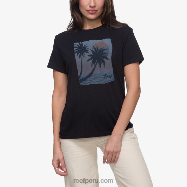 camiseta de manga corta setters caviar 0RZL2271 mujer Reef