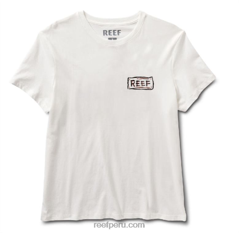 camiseta de manga corta shacktime malvavisco 0RZL2280 mujer Reef