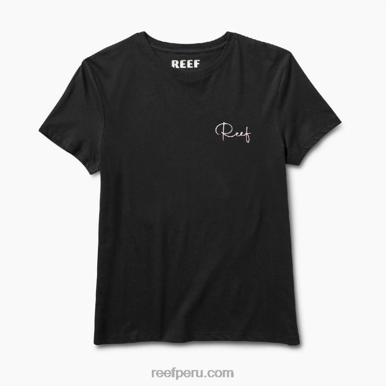 camiseta holgada de manga corta apilada caviar 0RZL2281 mujer Reef
