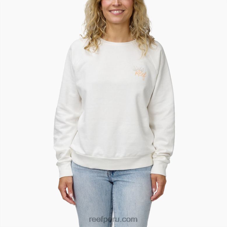salvaje jersey de cuello redondo malvavisco 0RZL2290 mujer Reef