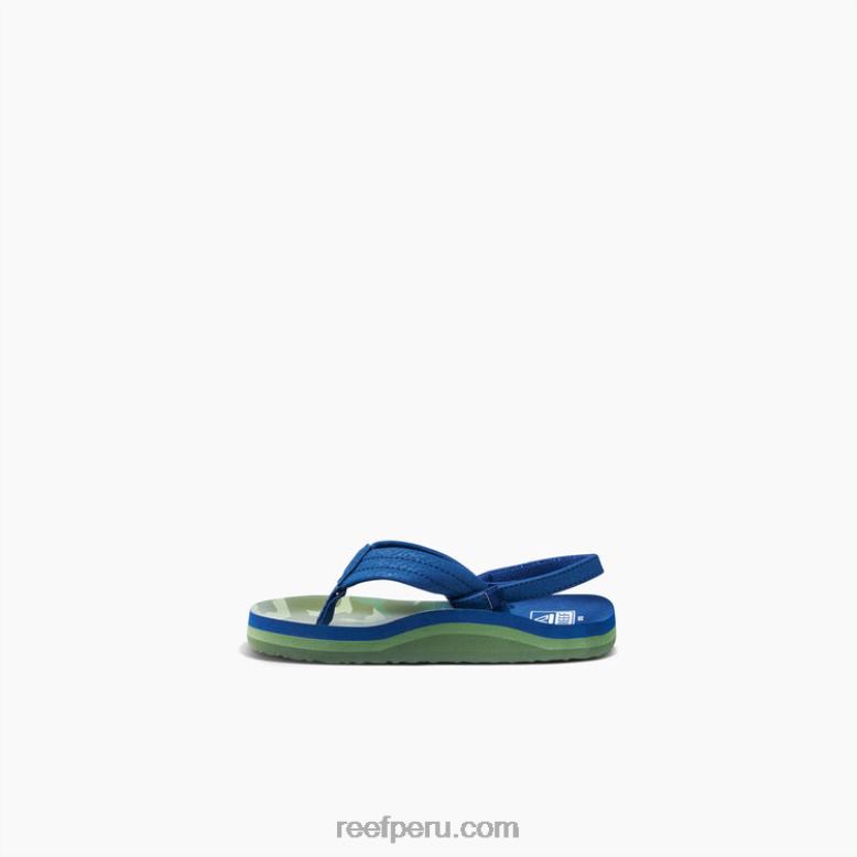 pequeño ahi azul marino/camuflaje 0RZL2833 niños Reef