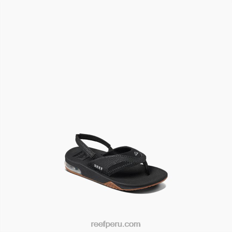 un poco de abanico negro/plata 0RZL2816 niños Reef