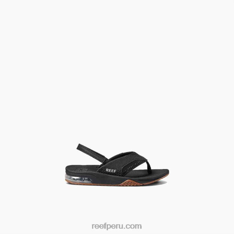 un poco de abanico negro/plata 0RZL2816 niños Reef