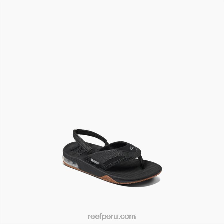 un poco de abanico negro/plata 0RZL2816 niños Reef