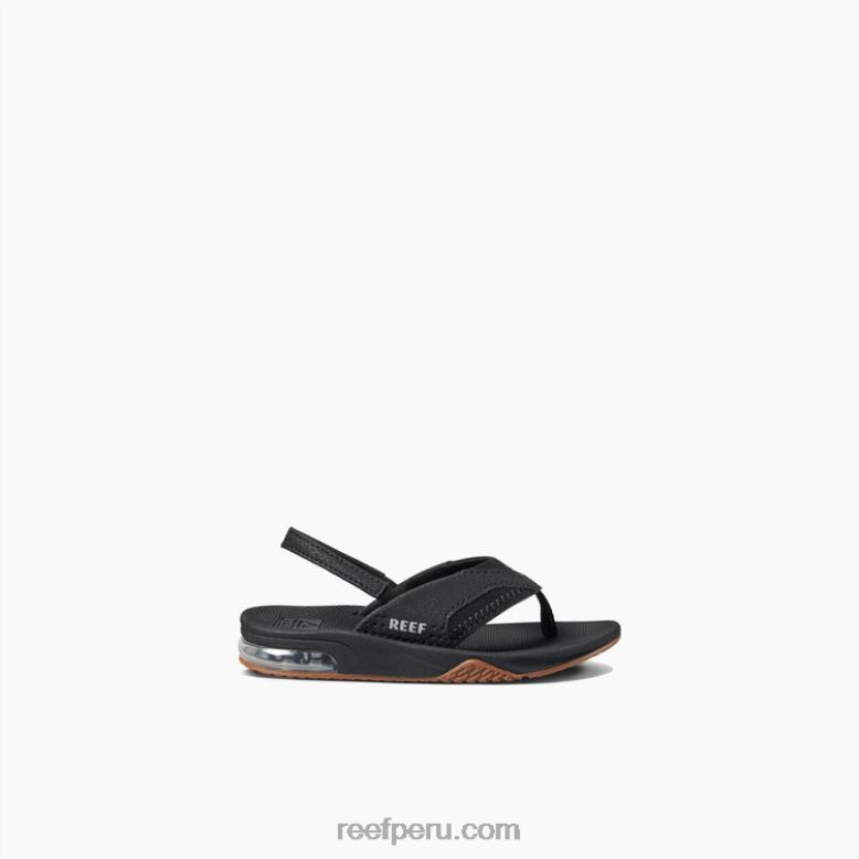 un poco de abanico negro/plata 0RZL2816 niños Reef