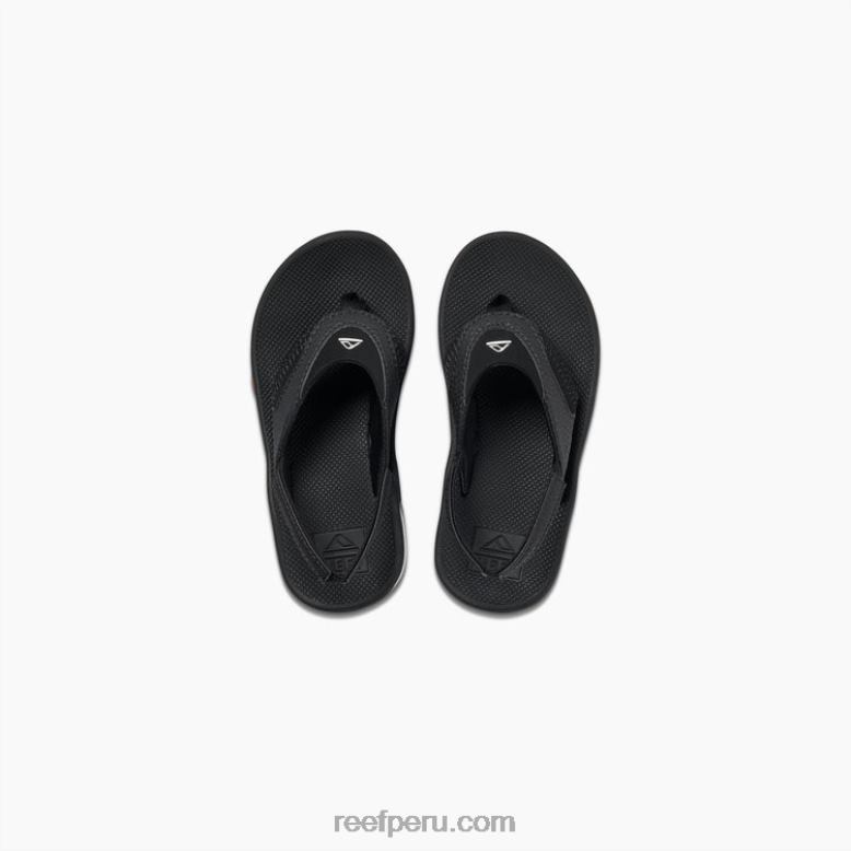 un poco de abanico negro/plata 0RZL2816 niños Reef