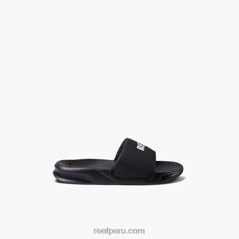 niños una diapositiva arrecife negro/blanco 0RZL2837Reef