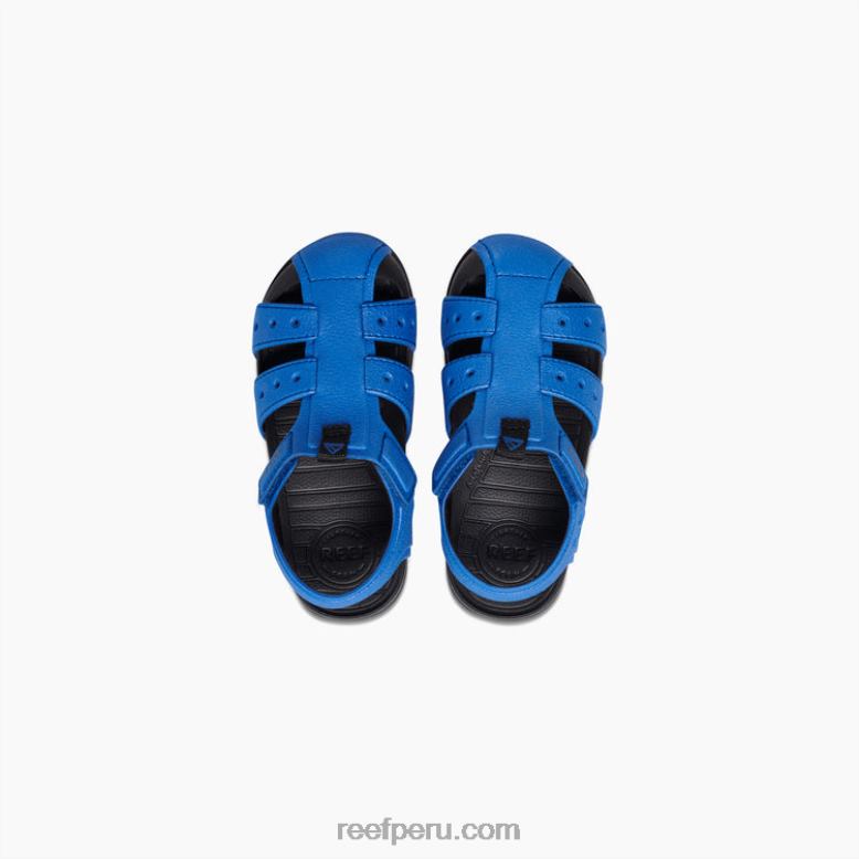 poca agua playera azul negro 0RZL2834 niños Reef