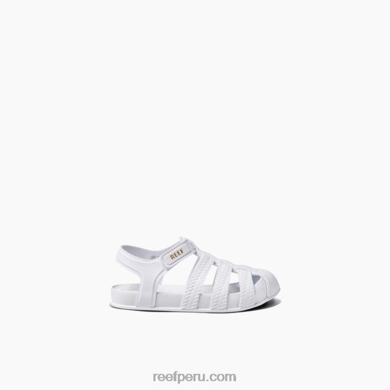 poca agua playera blanco 0RZL2865 niños Reef