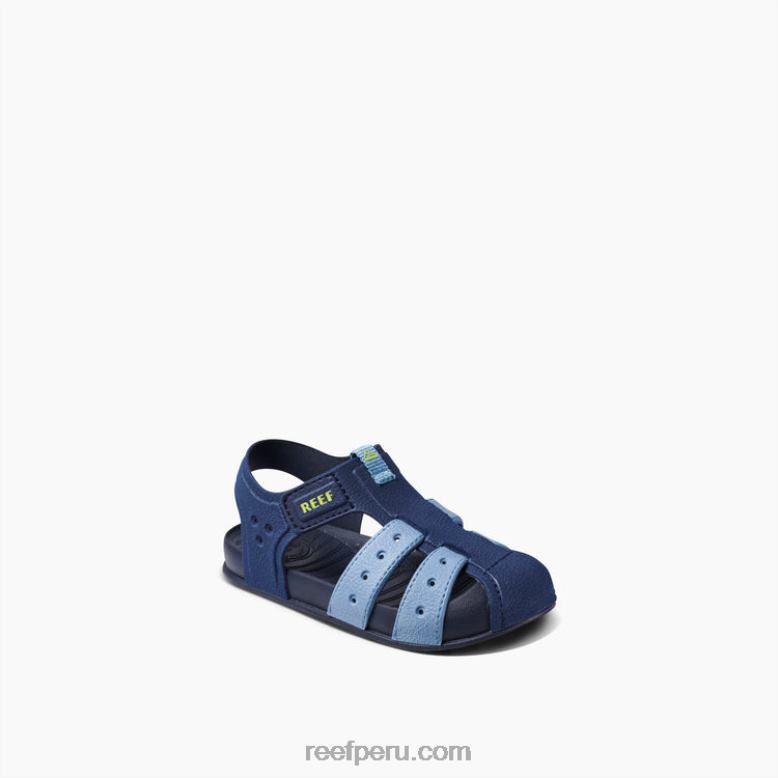 poca agua playera gris/océano/lima 0RZL2821 niños Reef