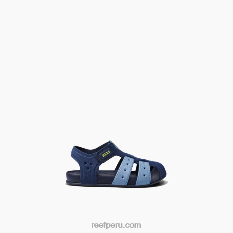 poca agua playera gris/océano/lima 0RZL2821 niños Reef