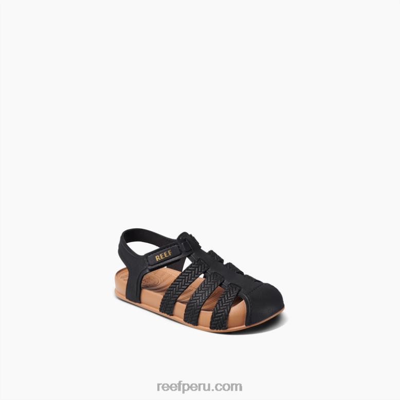 poca agua playera negro/tostado 0RZL2872 niños Reef